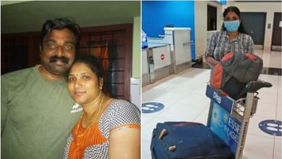 പ്രിയതമനെ അവസാനമായി കാണാനായില്ല; സംസ്കാര ചടങ്ങുകള് കണ്ടത് വീഡിയോ കോളിലൂടെ, കണ്ണീരോടെ ബിജിമോള് മടങ്ങി