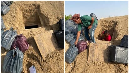 മരുഭൂമിയിലെ കുഴിയില് ഒളിപ്പിച്ച 1110 കുപ്പി മദ്യം പൊലീസ് പിടിച്ചെടുത്തു; ഏഴ് പ്രവാസികള് അറസ്റ്റില്