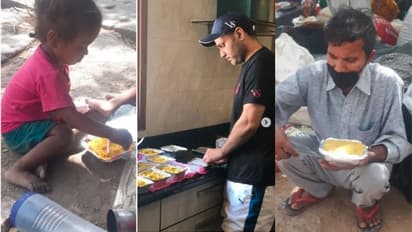 পরিযায়ী শ্রমিকদের জন্য প্রতিদিন খাওয়ারের ব্যবস্থা করছেন সেওয়াগ