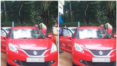 സൂരജ് പാമ്പിനെ കൊണ്ടുവന്നത് വിവാഹസമ്മാനം കിട്ടിയ ചുവന്ന ബലേനോയില്‍!