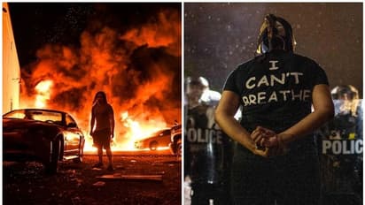 'എനിക്ക് ശ്വാസം മുട്ടുന്നു', വംശീയവെറിക്ക് എതിരെ അമേരിക്കയിൽ കലാപം ആളിപ്പടരുന്നു