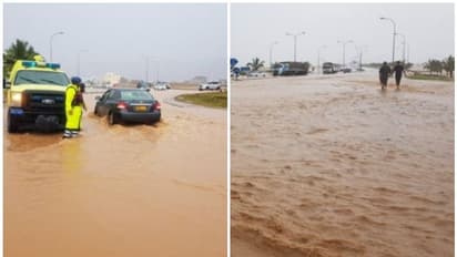 ഒമാനില്‍ വെള്ളപ്പൊക്കത്തില്‍ ഒരാള്‍ മരിച്ചു; അതീവ ജാഗ്രത പുലര്‍ത്തണമെന്ന് നിര്‍ദേശം