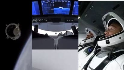 ചരിത്ര ദൗത്യത്തിന് തുടക്കം; നാസ ശാസ്ത്രജ്ഞരെയും വഹിച്ച് സ്പേസ് എക്സ് യാത്ര തിരിച്ചു