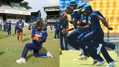 সোমবার থেকে অনুশীলনে ফিরছে শ্রীলঙ্কার ১৩ জন ক্রিকেটার