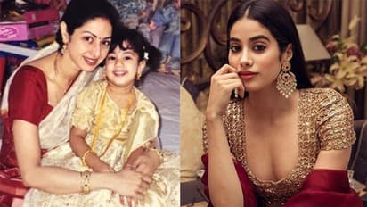 উন্মুক্ত belly, কোমরের ভাঁজে ভাঁজে চুঁইয়ে পড়ছে হটনেস, শ্রী-কন্যা জাহ্নবীর নাচে মুগ্ধ দেশবাসী