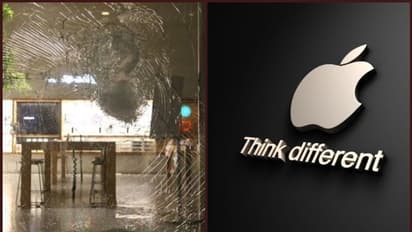 കൊള്ളയടിക്കപ്പെടുന്നു; അമേരിക്കയിലെ ആപ്പിള്‍ സ്റ്റോറുകള്‍ പൂട്ടി