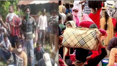 അതിഥി തൊഴിലാളികളുടെ പ്രതിഷേധം തുടരുന്നു; കൊല്ലത്തും കൊച്ചിയിലും തൊഴിലാളികള് തെരുവിലിറങ്ങി