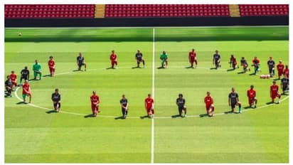 জর্জ ফ্লয়েড হত্যার প্রতিবাদ লিভারপুল প্লেয়ারদের