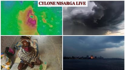 'നിസർഗ' ഉടൻ മുംബൈ തീരത്തെത്തും, റായ്ഗഢിൽ കര തൊട്ടു, നഗരത്തിൽ പേമാരിയും കാറ്റും | Live