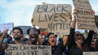 మెడపై ఒత్తిడితో  ఫ్లాయిడ్ మృతి: జార్జ్‌కి కరోనా, ట్రంప్‌కి షాకిచ్చిన చిన్న కూతురు