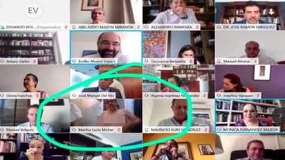 ప్రభుత్వ ఉన్నతోద్యుగుల అఫీషియల్ మీటింగ్.. మహిళ నగ్నంగా వచ్చి..