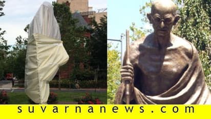 ವಾಷ್ಟಿಂಗ್ಟನ್ ಗಾಂಧಿ ಪ್ರತಿಮೆ ವಿಕೃತಗೊಳಿಸಿದ ದುಷ್ಕರ್ಮಿಗಳು