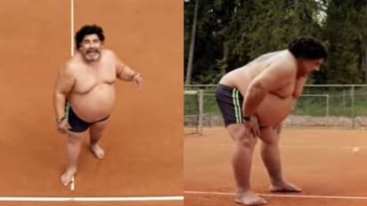 ভূঁড়ি নিয়ে বেসামাল মারাদোনা,অবশেষে সামনে এল ভিডিওর সত্যতা