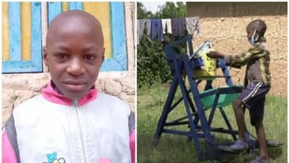 പാഴ്ത്തടിയുപയോഗിച്ച് കൈകഴുകല് യന്ത്രം; ഒന്പത് വയസുള്ള കെനിയന് ബാലന് പുരസ്കാരം