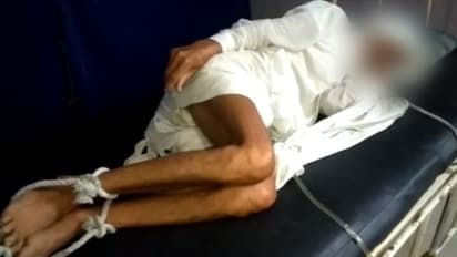 ബില്ലടയ്ക്കാൻ പണമില്ല; വയോധികന്റെ കാലും കൈയ്യും കിടക്കയിൽ കെട്ടിയിട്ട് ആശുപത്രി അധികൃതർ