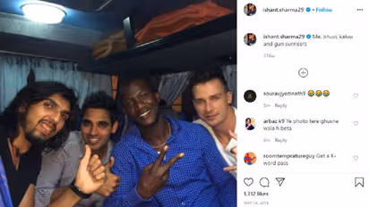 Photo: When Ishant Sharma called SRH’s Darren Sammy ‘Kalu’ during IPL 2014