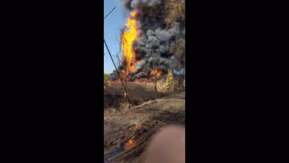 അസം ; എണ്ണപ്പാടത്തിന് തീ , നിരവധി വീടുകള് കത്തി