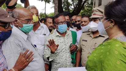 ಮೈಷುಗರ್‌ ಕಾರ್ಖಾನೆ ಪರಿಶೀಲಿಸಿದ ಸಚಿವರು, ಸಂಸದೆ: ಇಲ್ಲಿವೆ ಫೋಟೋಸ್