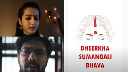 ലോക്ക്ഡൗണ് കാലത്ത് കല്യാണം; അവതരണമികവിൽ ശ്രദ്ധനേടി 'ദീർഘ സുമംഗലി ഭവ'