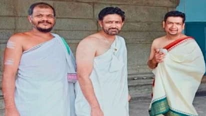 ಶೃಂಗೇರಿ ಶಾರದಾಂಬೆಗೆ ನಮಿಸಿದ ಸ್ಪಿನ್ ಮಾಂತ್ರಿಕ,  ಸುಮಧುರ ಗಾಯಕ