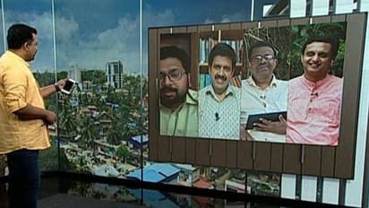 നമസ്തേ കേരളത്തിലൂടെ മുഹമ്മദ് റിയാസിന് വിവാഹമംഗളാശംസകള് നേര്ന്ന് സന്ദീപ് വാര്യരും ശബരീനാഥും