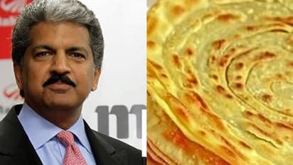 పరోటాపై ఆనంద్ మహింద్రా ట్వీట్...సోషల్ మీడియా వైరల్..