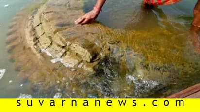ನದಿಯೊಳಗಿಂದ ಅಚಾನಕ್ಕಾಗಿ ಪ್ರತ್ಯಕ್ಷವಾಯ್ತು 500 ವರ್ಷ ಹಳೆಯ ವಿಷ್ಣು ದೇವಸ್ಥಾನ!
