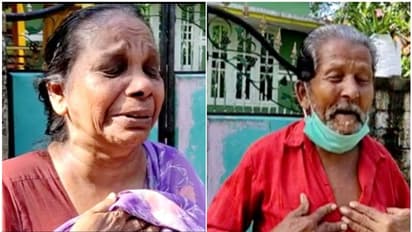 സ്വത്ത് തട്ടിയെടുത്ത ശേഷം ഇറക്കിവിട്ടു; മകന്റെ വീടിന് മുന്നിൽ കുത്തിയിരിപ്പ് പ്രതിഷേധവുമായി മാതാപിതാക്കള്