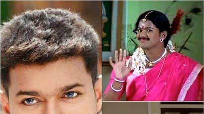 சின்ன வயசிலேயே பெண் வேடம் போட்ட விஜய்... இணையத்தையே தெறிக்கவிடும் வைரல் போட்டோ...!