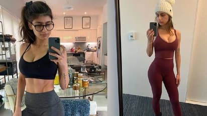 'ലോക്ക്ഡൗണ്‍ കാലത്തെ വര്‍ക്കൗട്ട് സഹായിച്ചു'; ചിത്രങ്ങള്‍ പങ്കുവച്ച് മിയ ഖലീഫ