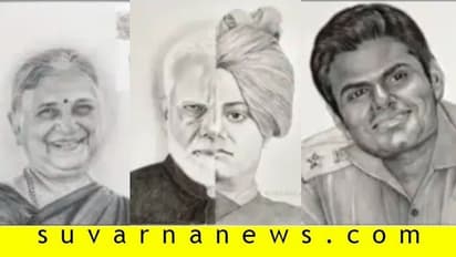 ಚಿತ್ರ ರಚಿಸಿ ಪಿಎಂ ಕೇರ್ಸ್‌ಗೆ ದೇಣಿಗೆ ನೀಡುತ್ತಿರುವ ವಿದ್ಯಾರ್ಥಿನಿ