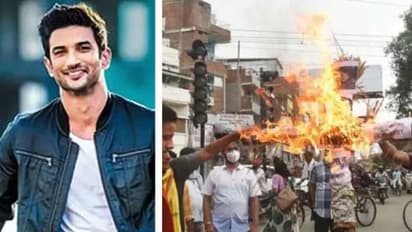 அநியாயமா கொன்னுட்டீங்களே... சல்மான் கான், கரண் ஜோஹர் உருவபொம்மை எரிப்பு... கொந்தளித்த சுஷாந்த் ஃபேன்ஸ்...!