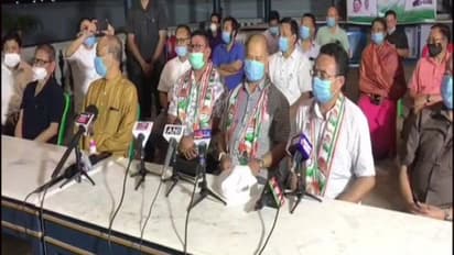 కాంగ్రెస్ గూటికి ఎమ్మెల్యేలు: మణిపూర్లో పతనం అంచున బీజేపీ ప్రభుత్వం