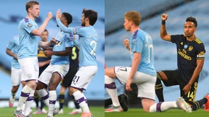 ফিরল প্রিমিয়ার লিগ,প্রথম ম্যাচে দুরন্ত ম্যাঞ্চেস্টার সিটি,প্রতিবাদ জানানো হলে জর্জ ফ্লয়েড হত্যার