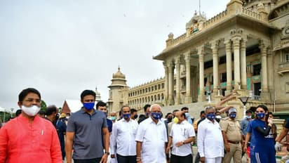 ಮಾಸ್ಕ್ ಡೇ: ಸಿಎಂ ಜೊತೆ ಸೆಲೆಬ್ರಿಟಿಗಳ ಸಾಥ್, ಇಲ್ಲಿವೆ ಫೋಟೋಸ್