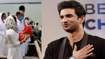 গঙ্গা বক্ষে সুশান্তের অস্থি বিসর্জন, মুহূর্তে ছড়িয়ে পড়ল অভিনেতার শেষ বিদায়ের ভিডিও