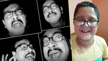 'দাদা আমি সাতে পাঁচে থাকি না', রুদ্রনীলের কবিতা পাঠে কড়া টক্করে সামিল খুদেস্টার