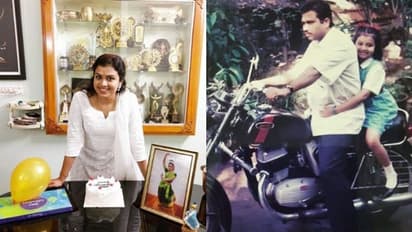 അച്ഛന് 'വില്ലത്തി സോനു'വിന്റെ ഫാദേഴ്സ് ഡേ ആശംസ