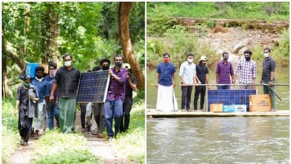 പുഴയും കാടും താണ്ടി അവരെത്തി; തരിപ്പപ്പൊട്ടി ആദിവാസി കോളനിയില് ഫസ്റ്റ് ബെല് മുഴങ്ങി