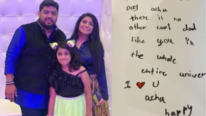 'ലോകത്തിലെ ഏറ്റവും കൂൾ ആയ ഡാഡി'; തൻവിയുടെ സമ്മാനം പങ്കുവച്ച് മിഥുൻ