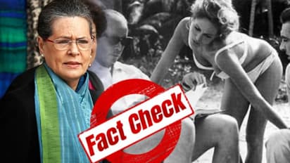 দুই পুরুষের সঙ্গে বিকিনিতে 'সনিয়া গান্ধী'র ছবি ভাইরাল, নেপথ্যে লুকিয়ে কোন কাহিনি