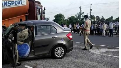 సూర్యాపేట జిల్లాలో రోడ్డు ప్రమాదం: ముగ్గురు మృతి