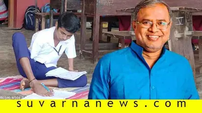 ಕಾಲ ಬೆರಳಲ್ಲಿ ಪರೀಕ್ಷೆ ಬರೆದ ವಿದ್ಯಾರ್ಥಿಗೆ ಭೇಷ್ ಎಂದ ಸಚಿವ ಸುರೇಶ್ ಕುಮಾರ್