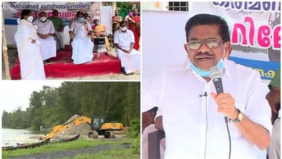 'പിണറായി വിജയൻ സർക്കാരിന് സർ സിപി സിൻഡ്രോം' കരിമണൽ നീക്കത്തിനെതിരെ തോട്ടപ്പള്ളിയിൽ സത്യാഗ്രഹമിരുന്ന് സുധീരൻ