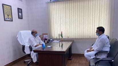 జగన్ మీద పోరు: కేంద్ర మంత్రులతో రఘురామ కృష్ణమ రాజు భేటీలు