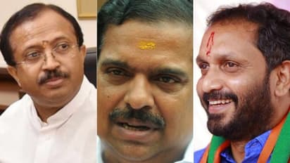 വി മുരളീധരന്റെ പേഴ്സണൽ സ്റ്റാഫിൽ കോൺഗ്രസ് ബന്ധമുള്ളവരെന്ന് പികെ കൃഷ്ണദാസ്; കോർ കമ്മിറ്റിയിൽ ചർച്ച