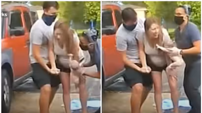 ലേബർ റൂം വരെ എത്തിയില്ല, ആശുപത്രിയുടെ പാർക്കിങ് ലോട്ടിൽ നിന്നനിൽപ്പിന് പ്രസവിച്ച് യുവതി