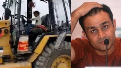 ফের এক বিরল প্রতিভার খোঁজ সেওয়াগের,৫ বছরের বাচ্চা চালাচ্ছে জেসিবি, ভাইরাল ভিডিও