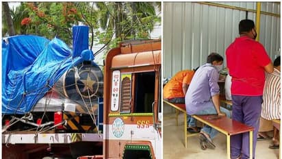 വേളി ടൂറിസ്റ്റ് വില്ലേജിൽ ചുമട്ടുകൂലിത്തർക്കം; മിനി ട്രെയിൻ ബോഗികൾ ഇറക്കാനായില്ല