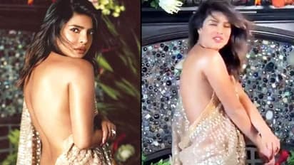 When Priyanka Chopra’s saree sans blouse look got slammed by netizens (Pictures)